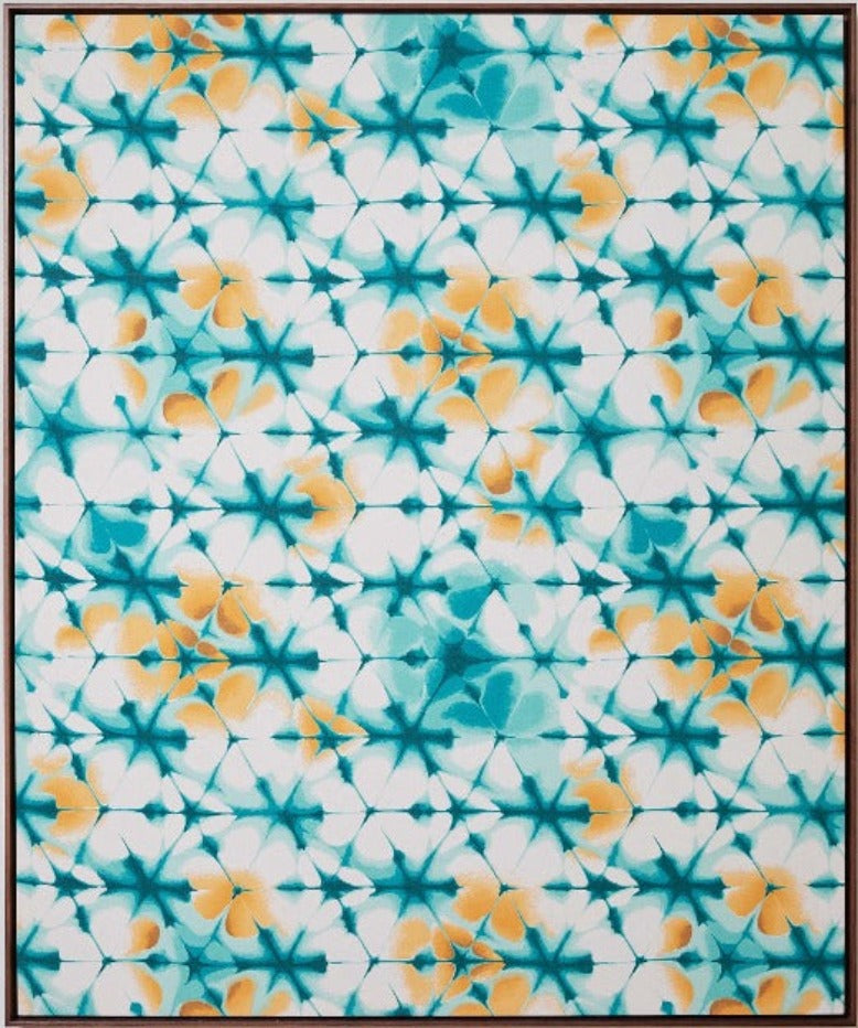 Nishi Framed and Stretched Fabric