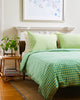 Nile Green Chambray Pillowcase Set