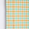 Turquoise & Flax Gingham Sheet Set