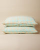 Turquoise & Flax Gingham Duvet Bundle